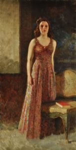 Portrait of a noblewoman, around 1930